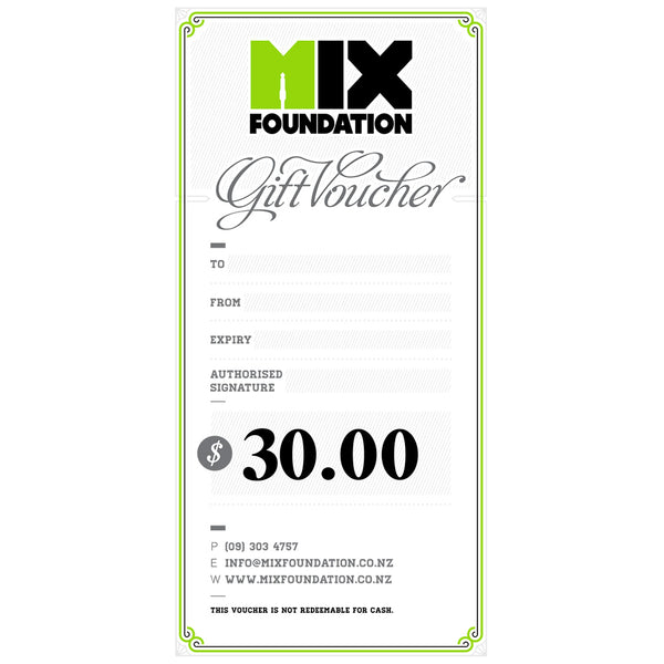 Mix Foundation $30 GIFT VOUCHER
