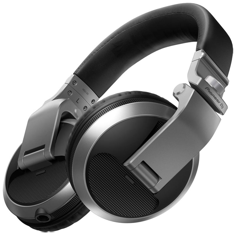 Pioneer HDJ-X5 Over-Ear DJ Headphones (Silver)