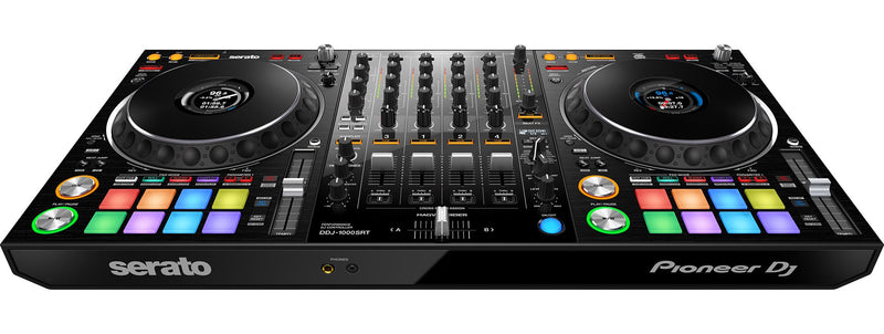 Pioneer DDJ-1000SRT 4-Channel Performance Controller for Serato DJ Pro w/ FREE Pioneer DJ Headphones (Optional UDG Shell Case)