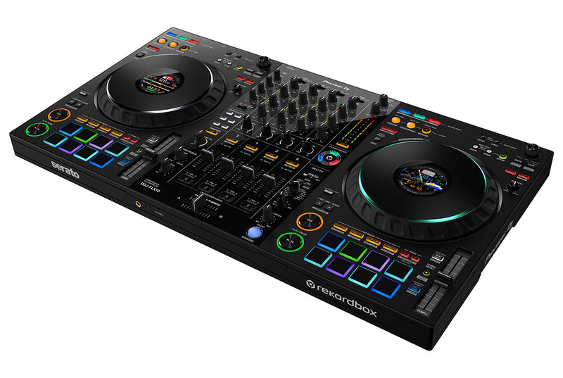 Pioneer DDJ-FLX10 4-Channel Performance DJ Controller for Rekordbox and Serato DJ Pro w/ FREE Pioneer DJ Headphones