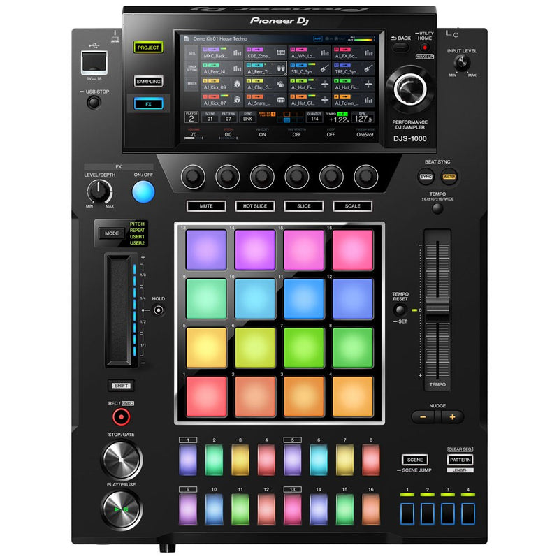 Pioneer DJS-1000 Standalone DJ Sampler with 7" full-colour Touch Screen SPECIAL ORDER
