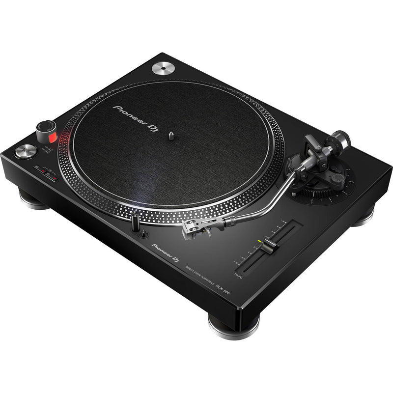 Numark SCRATCH Mixer for Serato DJ X Pioneer PLX-500 Turntable Beginner Package