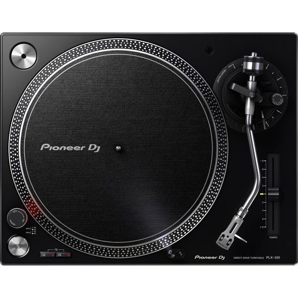 Pioneer PLX 500 Direct-Drive DJ Turntable (Black) LTD STOCK