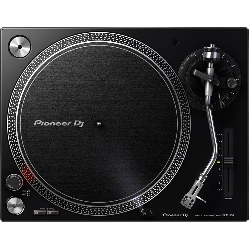 Numark SCRATCH Mixer for Serato DJ X Pioneer PLX-500 Turntable Beginner Package