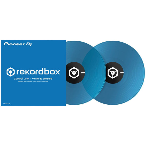 Pioneer RBVD1 Rekordbox DVS 12" Control Vinyl - Clear Blue (Pair)