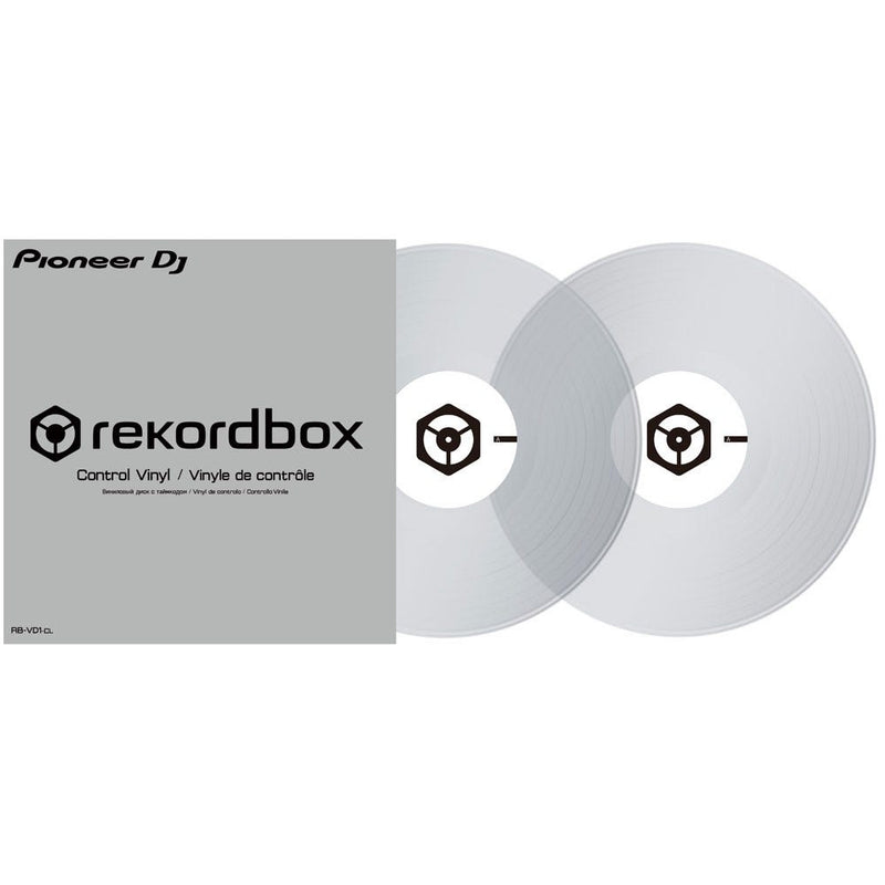 Pioneer RBVD1 Rekordbox DVS 12" Control Vinyl - Clear (Pair)