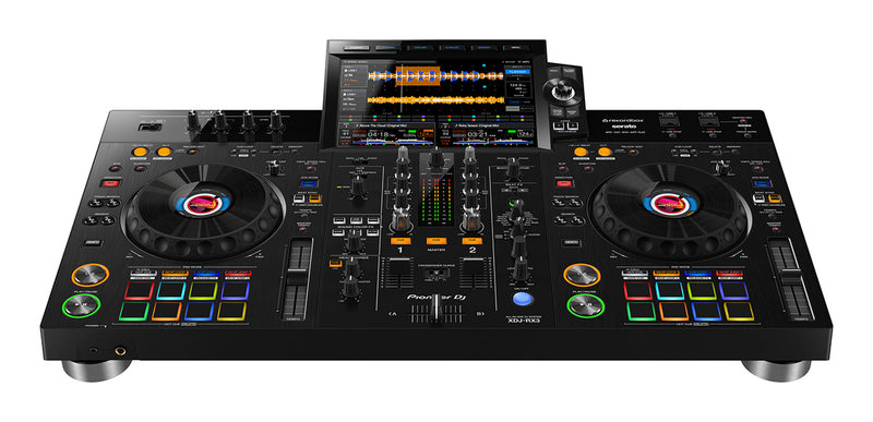 Pioneer XDJ-RX3 2-Channel All-In-One DJ System for Rekordbox & Serato DJ with 10.1" Touchscreen