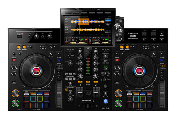 Pioneer XDJ-RX3 2-Channel All-In-One DJ System for Rekordbox & Serato DJ with 10.1" Touchscreen