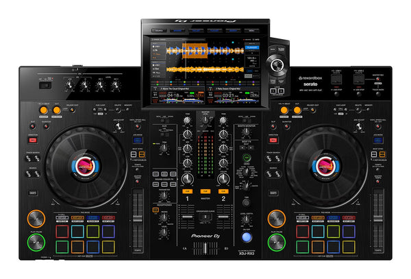 Pioneer XDJ-RX3 All-In-One DJ System for Rekordbox & Serato DJ X VM-70/VM-80 Monitors Package