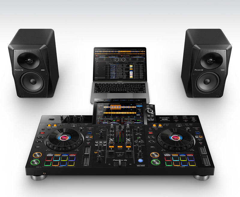 Pioneer XDJ-RX3 2-Channel All-In-One DJ System for Rekordbox & Serato DJ with 10.1" Touchscreen