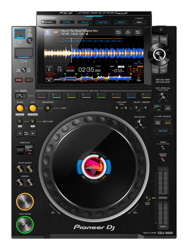 Pioneer CDJ-3000 Professional Media-Player with 9” HD Touch Screen LTD. STOCK