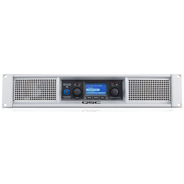 QSC GXD4 Professional Power Amplifier with DSP Processing