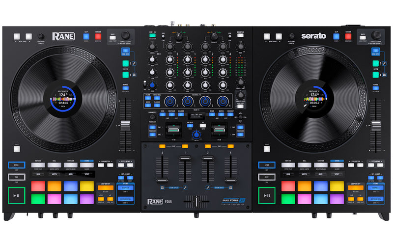 Rane FOUR Advanced 4-Channel Stems DJ Controller for Serato DJ Pro w/FREE UDG Shell Case