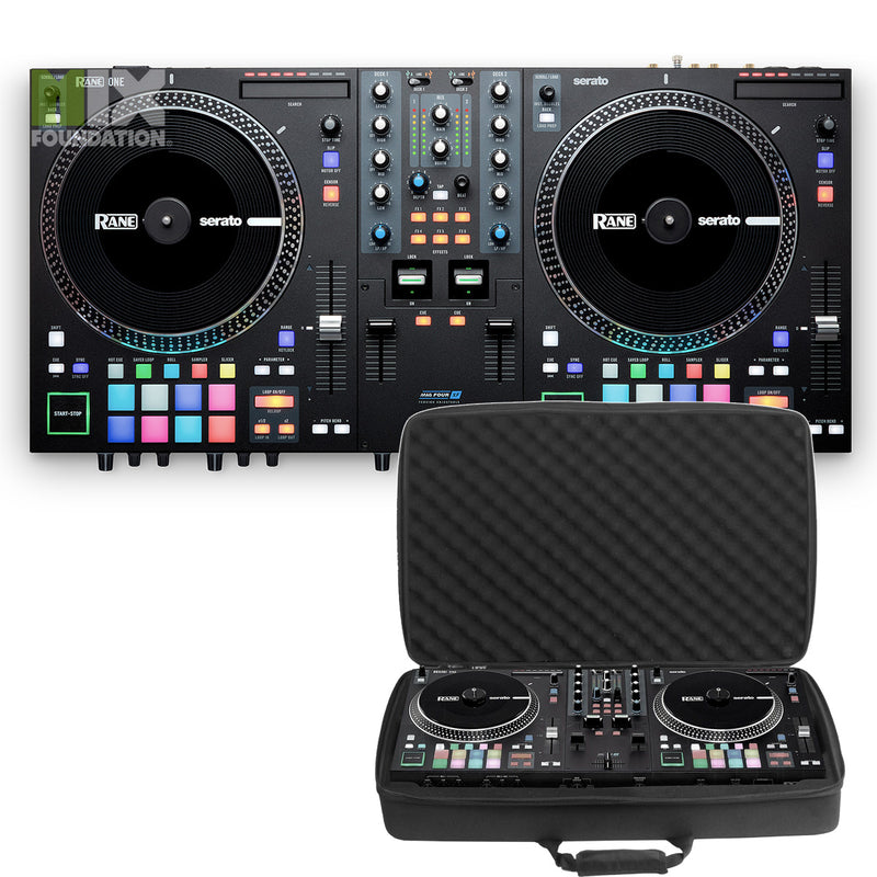 Rane ONE Professional Motorised DJ Controller for Serato DJ Pro (Optional UDG Shell Case)