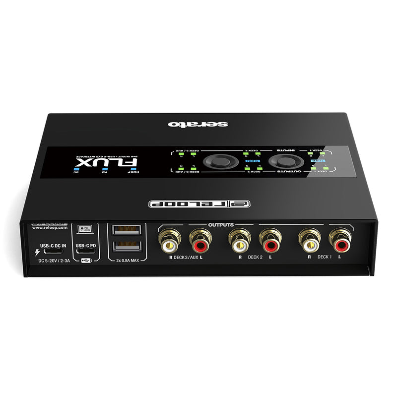 Reloop FLUX 6x6 USB-C DVS Interface for Serato DJ Pro LTD STOCK