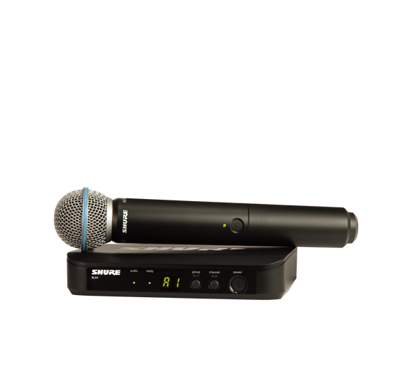 Shure BLX24-BETA58 Handheld Wireless Mic System | NZ AUTHORISED