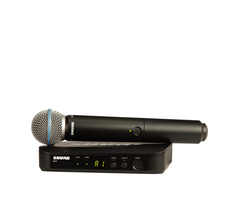 Shure BLX24-BETA58 Handheld Wireless Mic System | NZ AUTHORISED