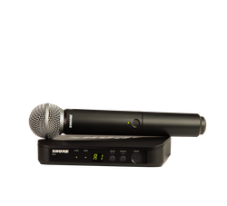 Shure BLX24-SM58 Handheld Wireless Mic System | NZ AUTHORISED