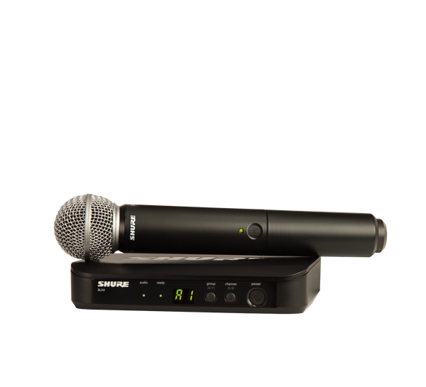 Shure BLX24-SM58 Handheld Wireless Mic System | NZ AUTHORISED