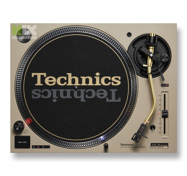 Technics SL-1200M7L Direct-Drive DJ Turntable 50th Anniversary Edition - Beige (Optional Ortofon 2M Red Cartridge) LTD STOCK