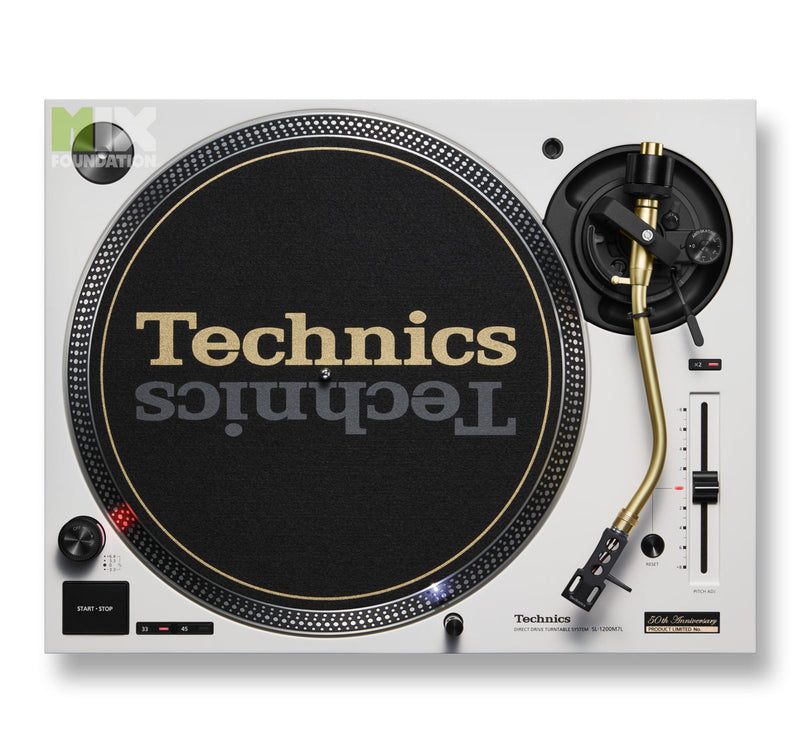 Technics SL-1200M7L Direct-Drive DJ Turntable 50th Anniversary Edition Package  w/ Ortofon Mix Cartridges