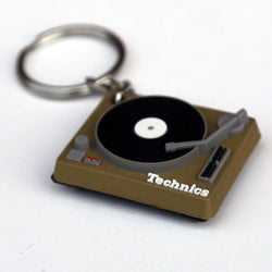 Technics Gold Deck Keyring