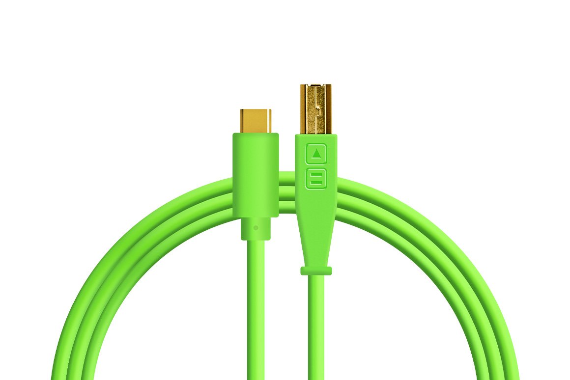 Chroma Cables Audio Optimized USB-C to B Straight Cable (Various Colours)