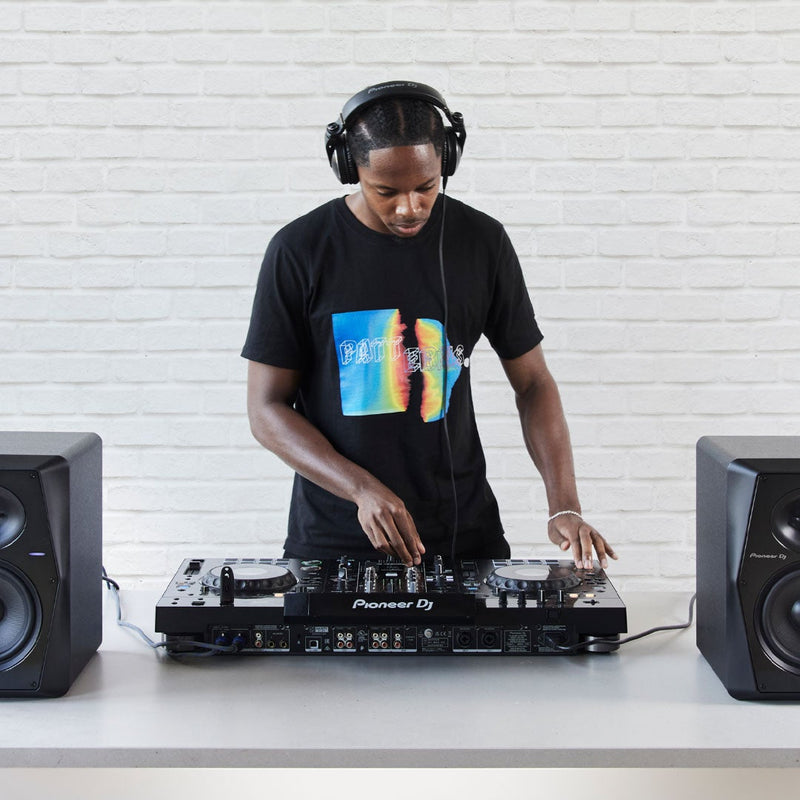 Pioneer XDJ-RX3 All-In-One DJ System for Rekordbox & Serato DJ X VM-70/VM-80 Monitors Package