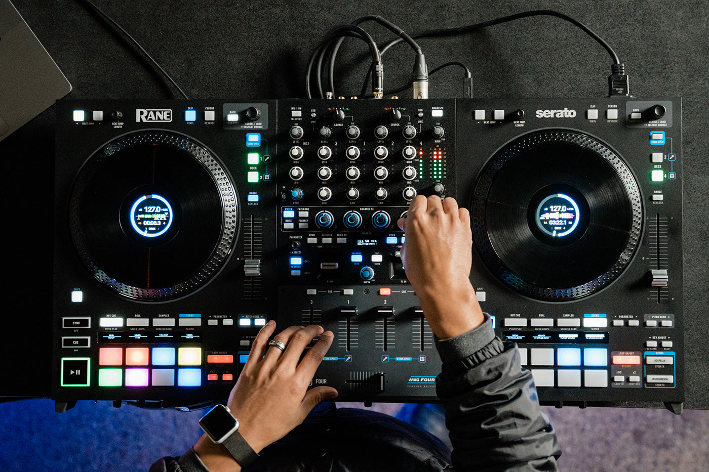 Rane FOUR Advanced 4-Channel Stems DJ Controller for Serato DJ Pro (Optional UDG Shell Case) PRE-ORDER
