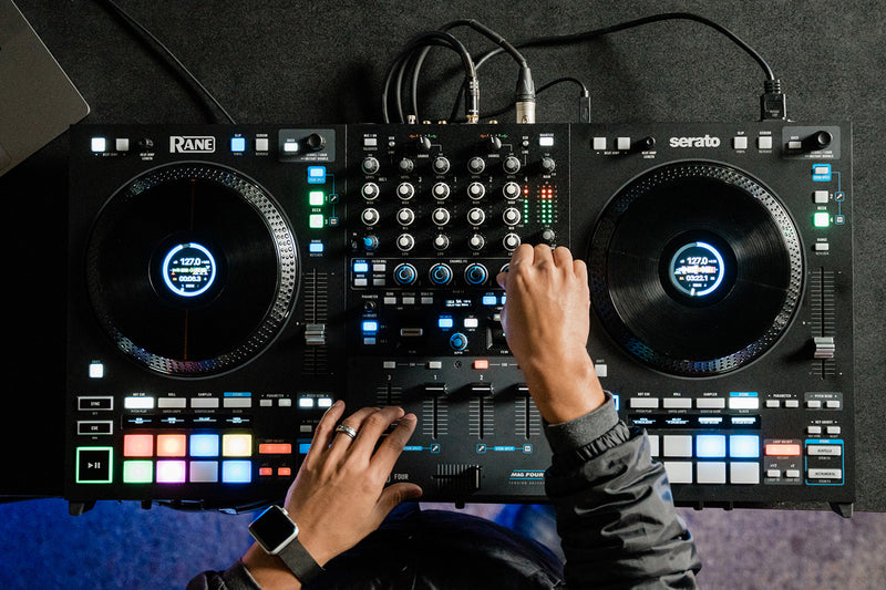 Rane FOUR Advanced 4-Channel Stems DJ Controller for Serato DJ Pro