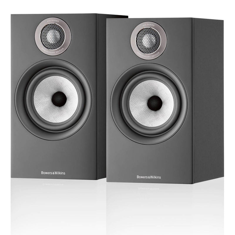 B&W 607 S2 Anniversary Edition 2-Way Bookshelf Speakers (Pair)