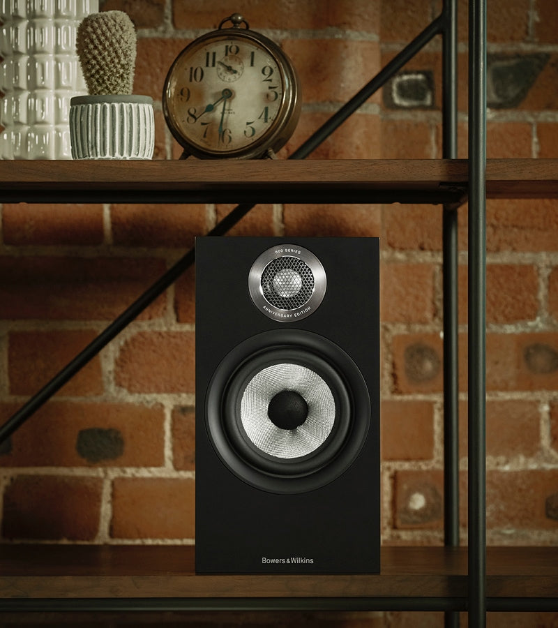 B&W 607 S2 Anniversary Edition 2-Way Bookshelf Speakers (Pair)