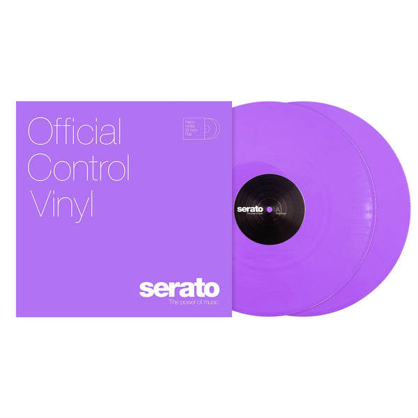 Serato NEON Series 12" Control Vinyl VIOLET (Pair)