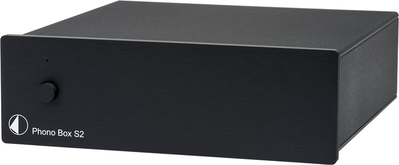 Pro-Ject PHONO BOX S2 Phono Pre-amplifier (Black, Silver)