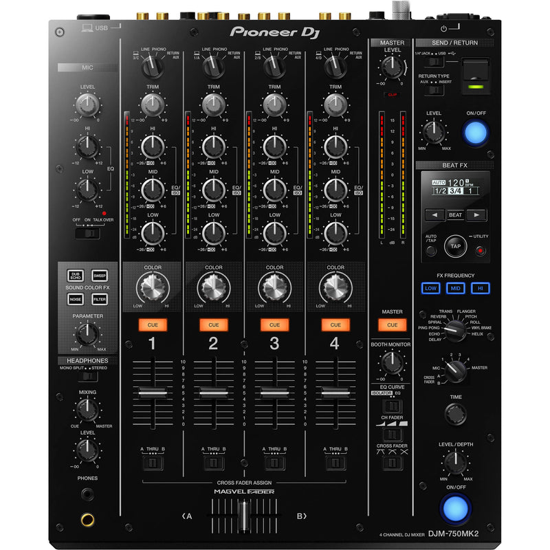 Pioneer XDJ-1000MK2 X DJM-750MK2 Digital Package