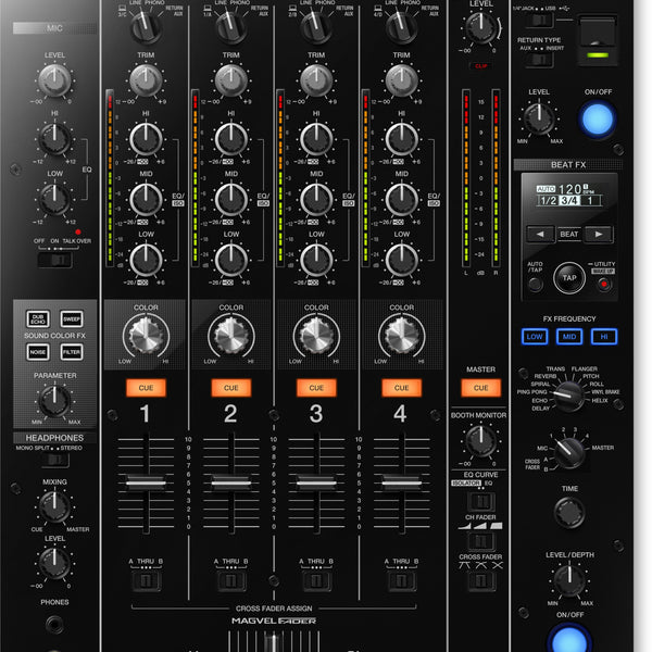 Pioneer DJM-750MK2 Professional 4-Channel DJ Mixer with Rekordbox 