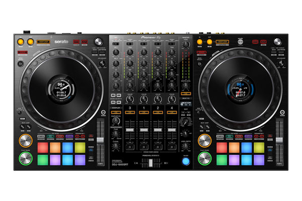 Pioneer DDJ-1000SRT 4-Channel Controller for Serato DJ Pro X VM-70/VM-80 Monitors Package