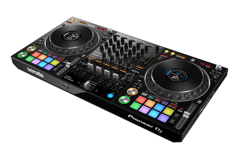 Pioneer DDJ-1000SRT 4-Channel Controller for Serato DJ Pro X VM-70/VM-80 Monitors Package w/ FREE DJ Headphones