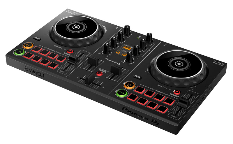 Pioneer DDJ-200 Bluetooth 2-Channel Beginner DJ Controller