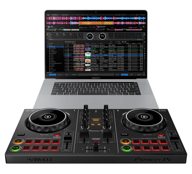 Pioneer DDJ-200 Bluetooth 2-Channel Beginner DJ Controller