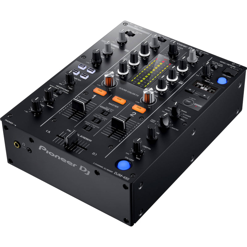 Pioneer DJM-450 2-Channel DJ Mixer with Rekorbox DJ