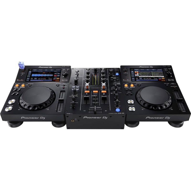 Pioneer DJM-450 2-Channel DJ Mixer with Rekorbox DJ