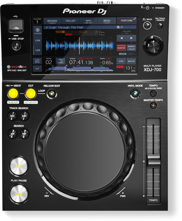 Pioneer XDJ-700 with DJM-250MK2 Digital Media DJ Package