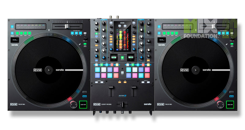 Rane SEVENTY-TWO MKII Premium Serato Mixer X TWELVE MKII Turntable Controller DJ Package PRE-ORDER