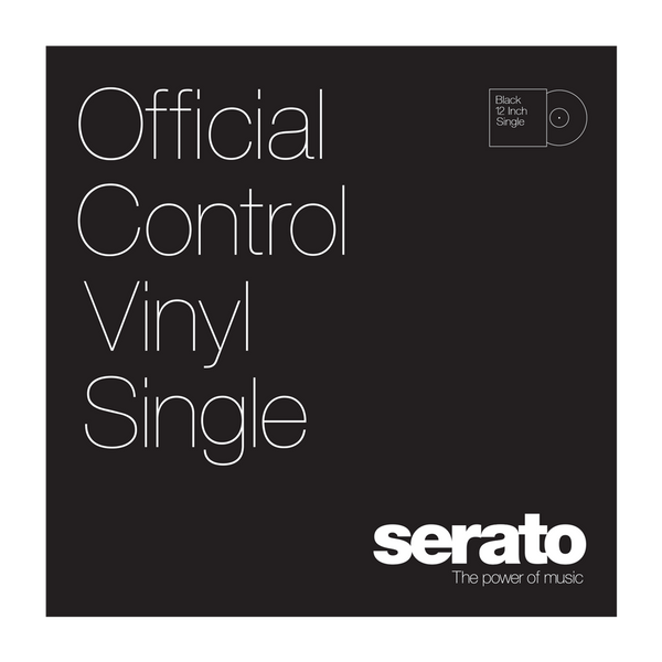 Serato Performance Series 12" Control Vinyl Black (Single)