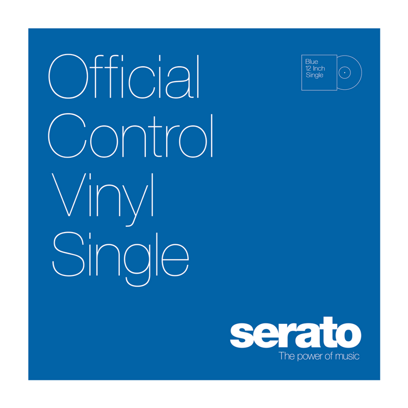 Serato Performance Series 12" Control Vinyl Blue (Single)