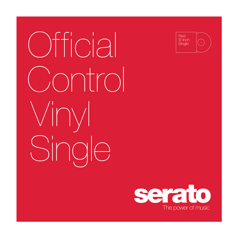 Serato Performance Series 12" Control Vinyl Red (Single)