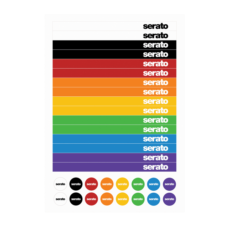 Serato STICKER LOCK 12" Control Vinyl (Pair)