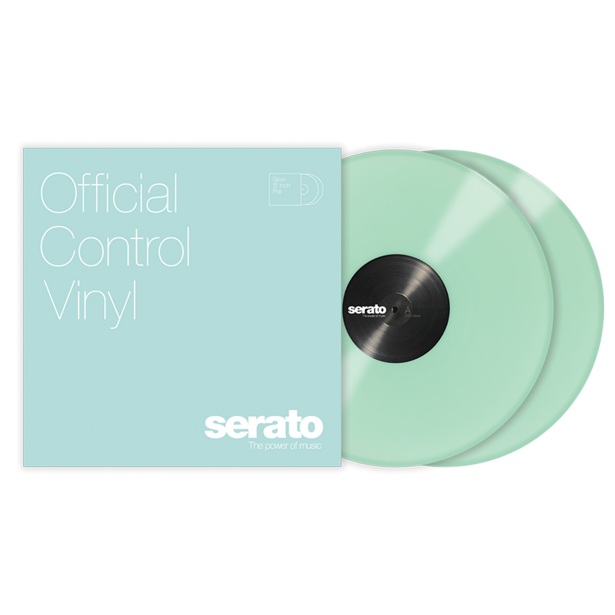 未使用 DJ Day / Serato Control Vinyl 2LP Serato Performance Control Vinyls Black | płyty timecode do