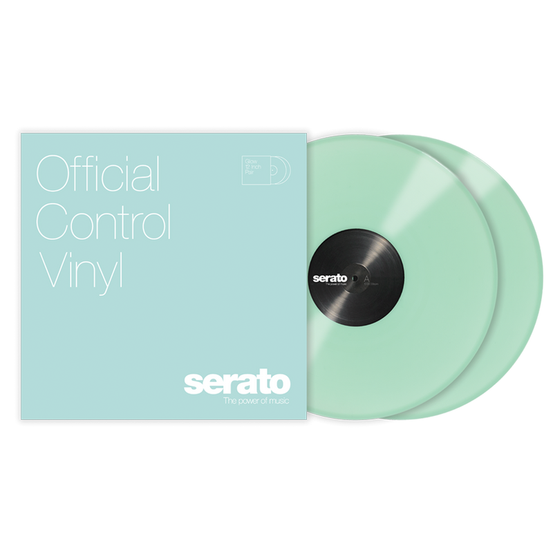 Serato Performance Series 12" Control Vinyl Glow in the Dark (Pair)